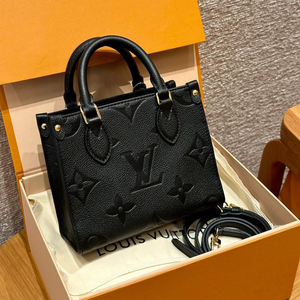 Louis Vuitton Black OnTheGo PM