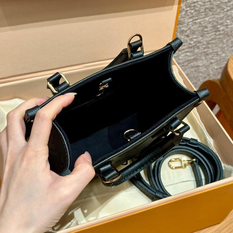 Louis Vuitton Black OnTheGo PM