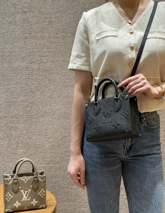Louis Vuitton Black OnTheGo PM
