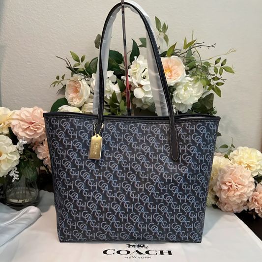 COACH CITY TOTE Double Handle Shoulder Bag