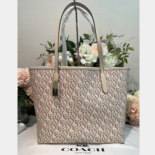 COACH CITY TOTE Double Handle Shoulder Bag