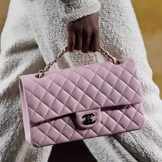 Chanel Jumbo Classic Double Flap Bag Lambskin Baby Pink